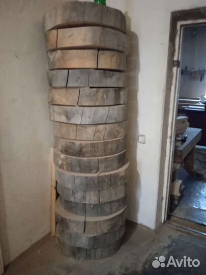 Сухие спилы из кедра