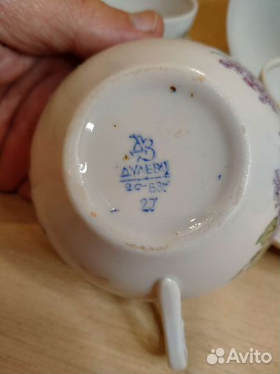 Чайные пары Сирень Дулёво