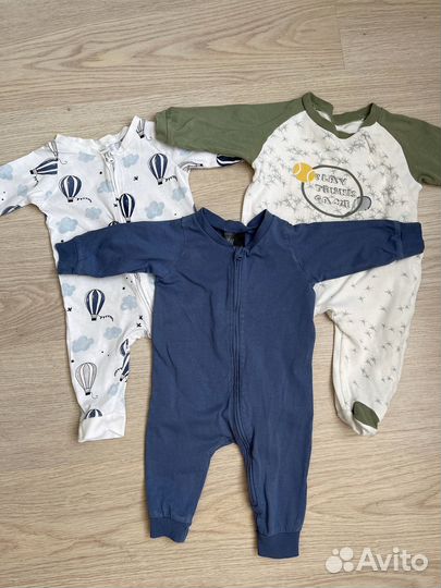 Детские вещи пакетом 56-68 для мальчика