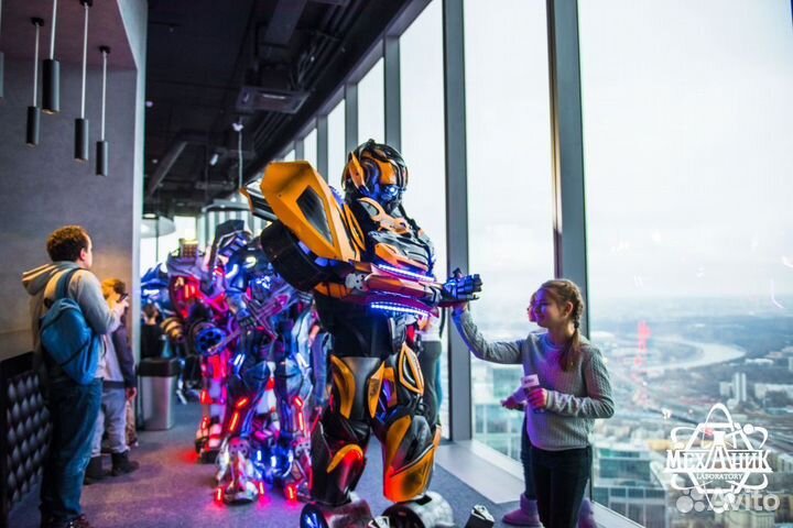 Химические шоу программы, трансформеры, динозавр