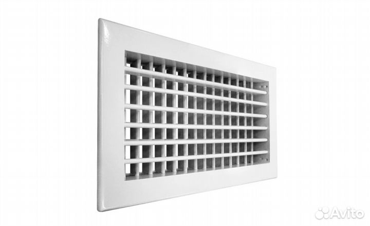 Настенная двухрядная решетка Shuft 2 WA 600*250