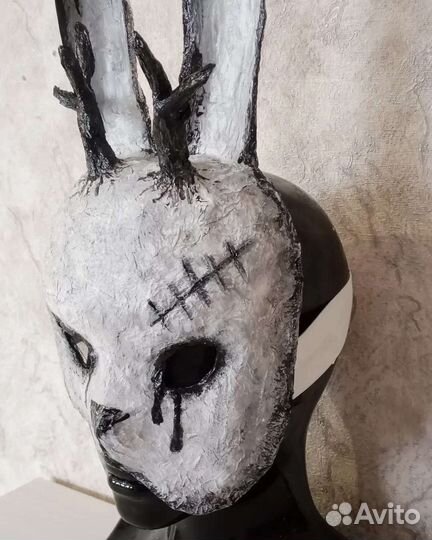 Заяц с рогами -маска