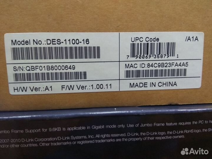 Коммутаторы DGS-3224TG, DGS-1024D, DES-1100-16
