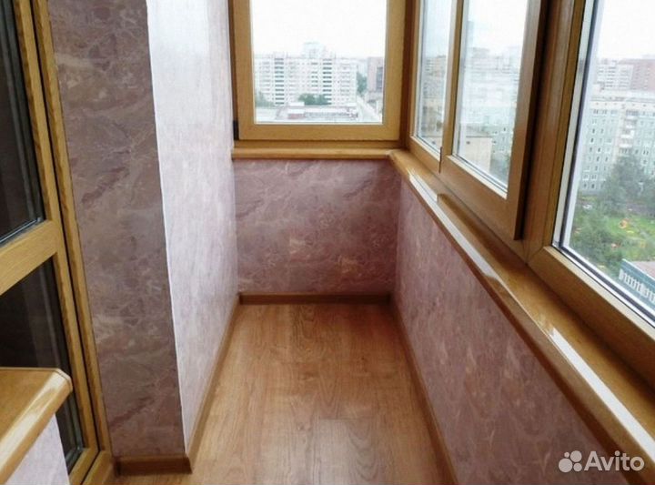 Остекление балкона и установка пластиковых окон