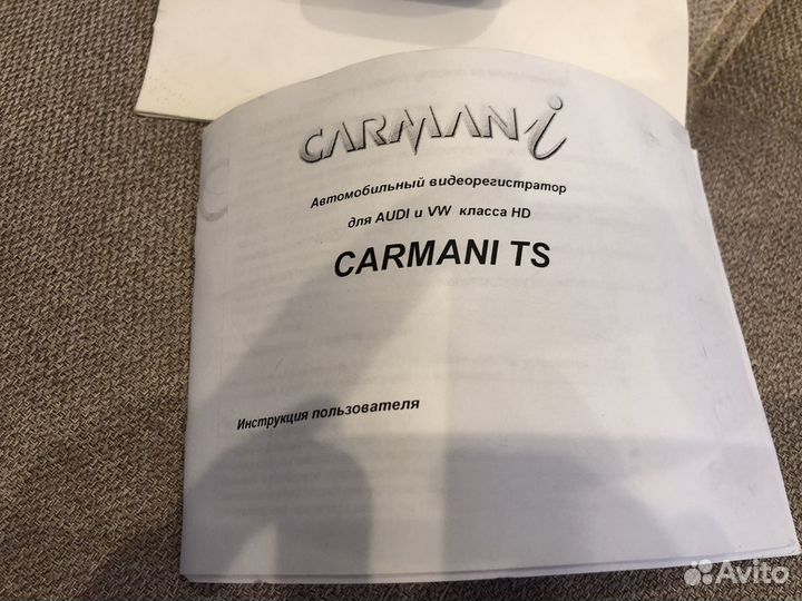 Видеорегистратор VW Golf 7 carmani TS-VW100 в кожу