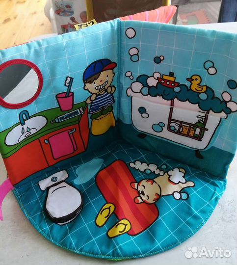 3 Д книжка Kids новая В гостях у Патрика