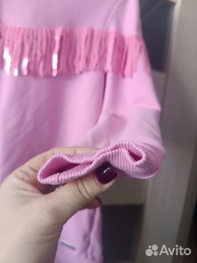 Платье худи 122-128 Original marines