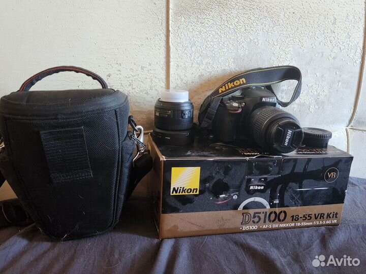 Зеркальный фотоаппарат nikon d5100