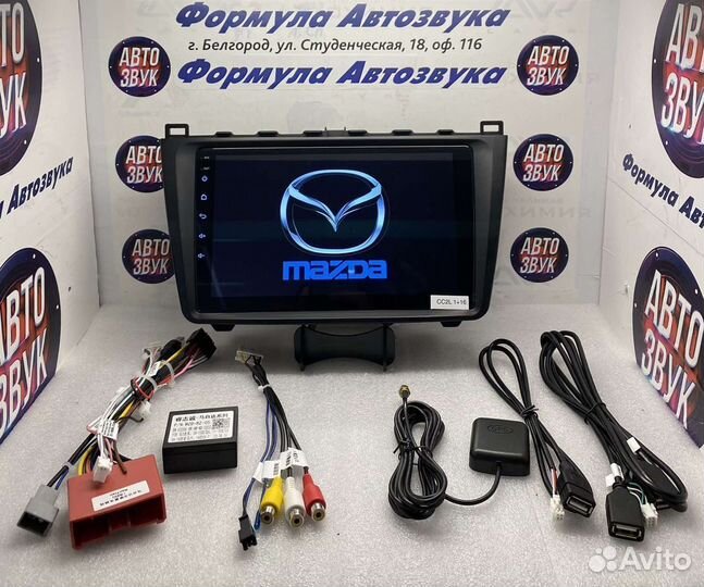 Штатная магнитола Mazda 6 GH 2007-2012 1-16