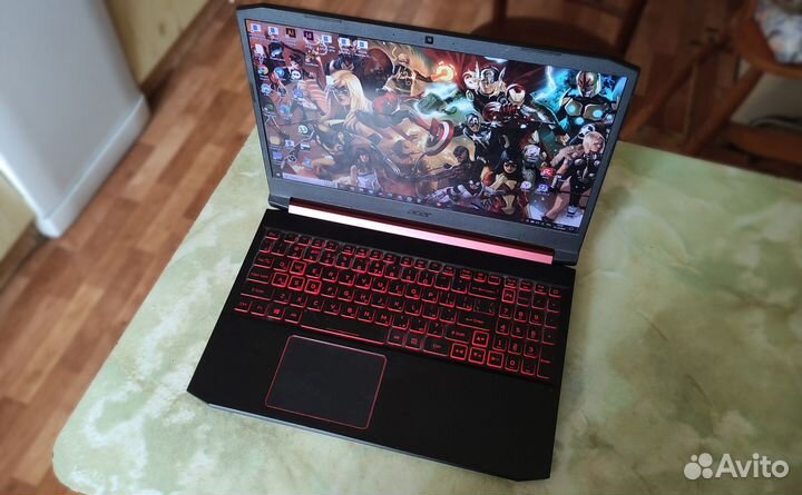 Ноутбук игровой Acer Nitro 5 i7, 32gb, 1.5tb. 1650