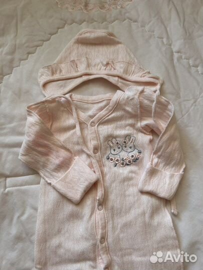 Конверт одеяло вязанный на выписку