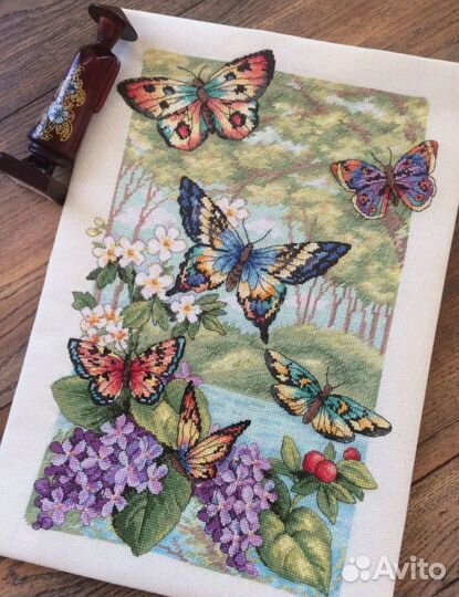 Вышивка крестом набор dimensions