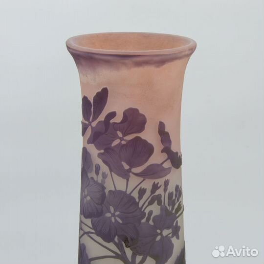 Ваза с декором в виде гортензии Эмиль Галле