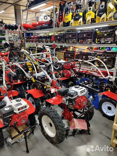 Мотоблок с дифференциалом