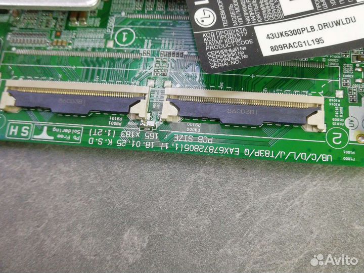 Материнская плата lg43uk6300plb