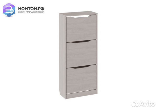 Тумба для обуви Тетра тип 1 ясень шимо