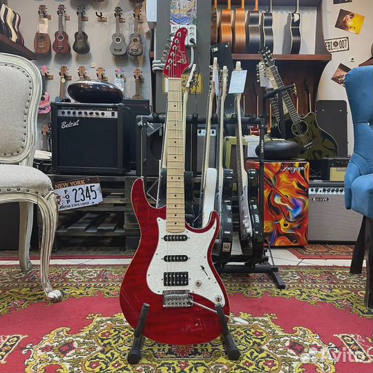 Электрогитара Cort G250DX-TR HSS Trans red Indones