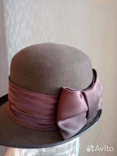 Шляпа фетровая женская