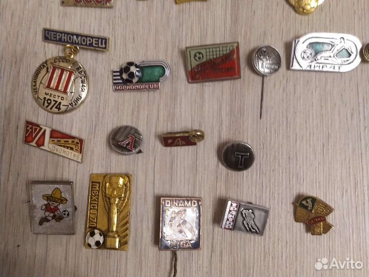 Значки Футбольных клубов СССР