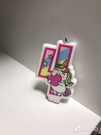 Свечка цифра 4