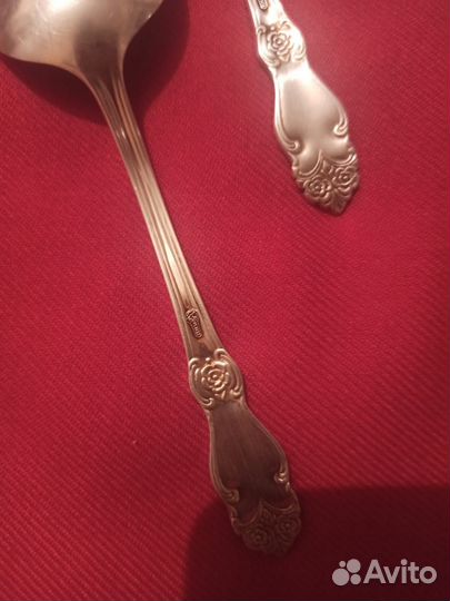 Чайные круглые ложки.Мельхиор.Кольчугино