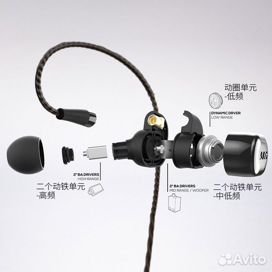 Наушники AKG N5005 проводные/беспроводные
