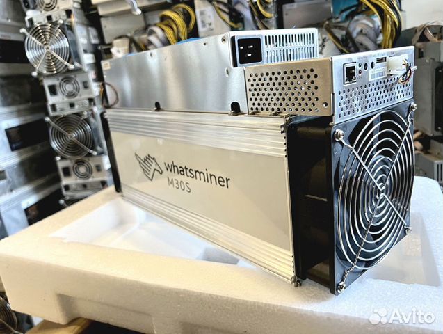 Майнер Whatsminer M30s++ 102 th Новый