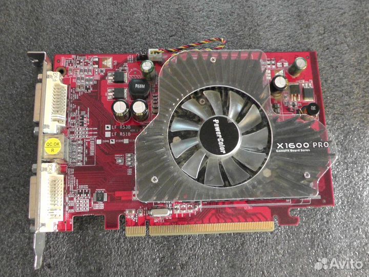 Видеокарта X1600 Pro