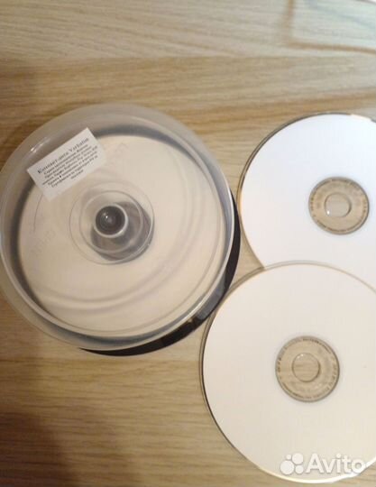 Пустые болванки диски CD-R Verbatim