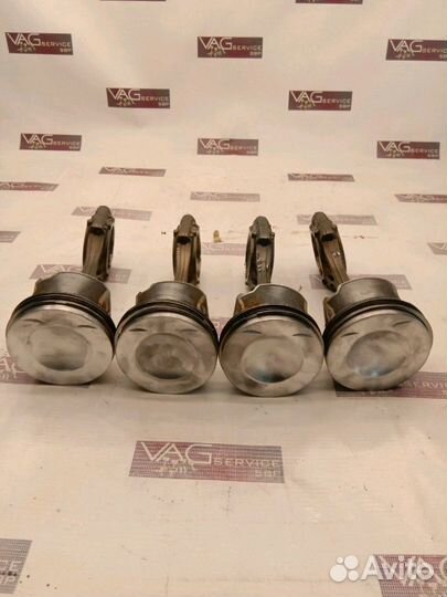 Поршень шатун VAG 2.0tfsi 200 л.с.AXX BPY BWA BPJ