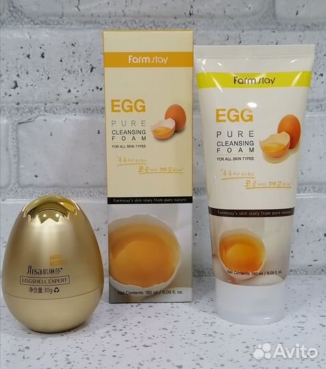 Пенка для умывания и маска для лица