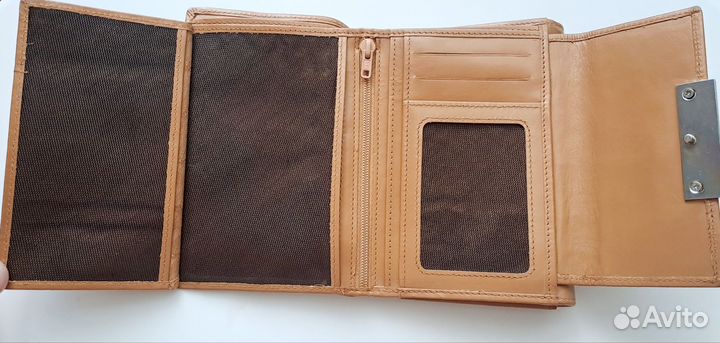 Портмоне натуральная кожа
