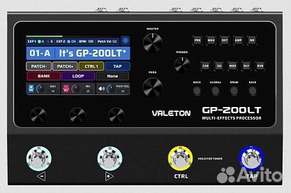 Процессор эффектов valeton GP-200LT