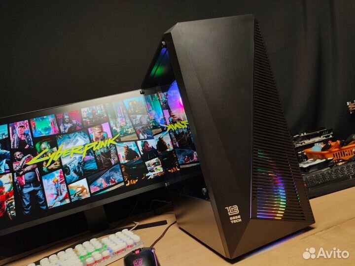 Игровой компьютер I7 3770/16GB/RX 570