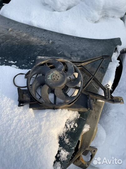 Вентилятор кондиционера Опель вектра Б