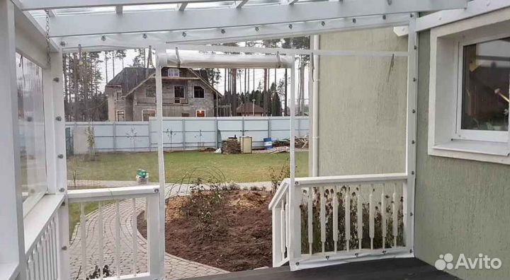 Мягкие окна для веранд и террас