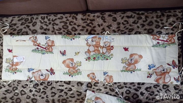 Бортики в детскую кроватку бу