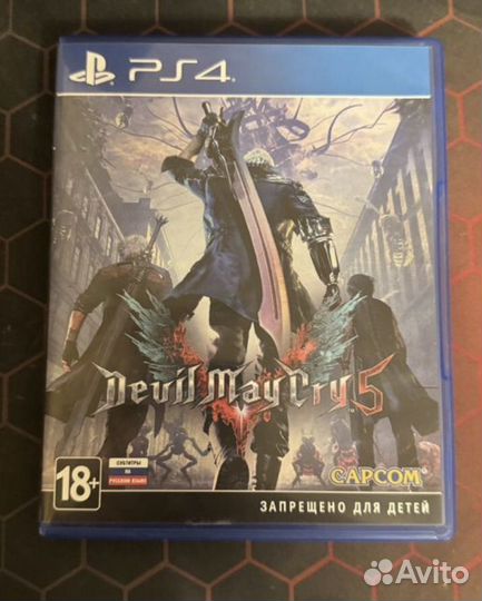 Devil May Cry 5 ps4, ps5