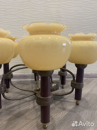 Люстра потолочная бу