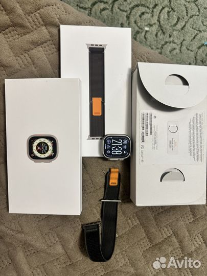 Apple Watch Ultra 49mm Titanium Black/Gray Trail