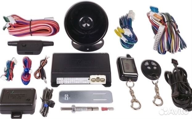 Новая сигнализация с автозапуском. Монтаж