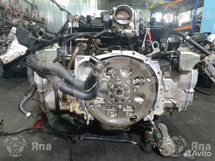 Двигатель EZ36 Субару Трибека из Японии, документы