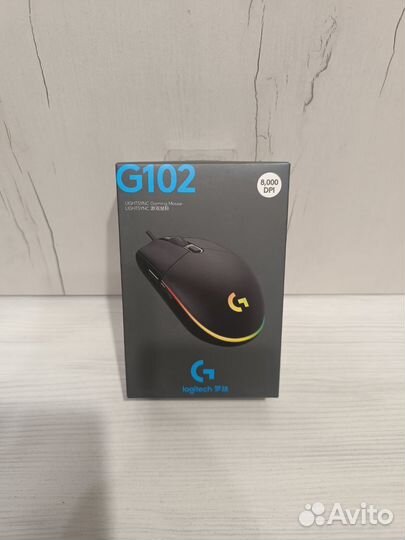 Игровая мышь logitech g102 новая