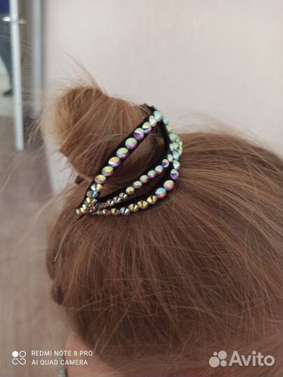 Украшение на голову (на пучок)