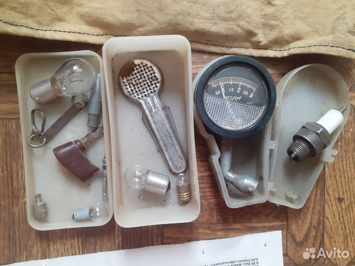 Редкий ретро набор ключей мотоцикл иж