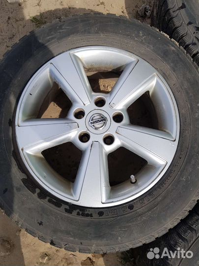 Литые диски Nissan r16