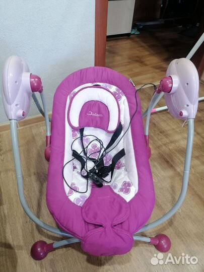 Детская качеля шезлонг