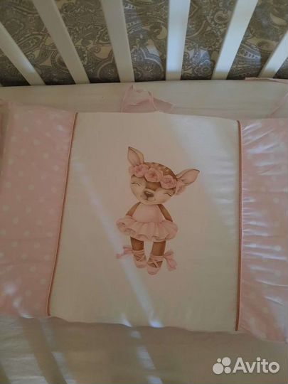 Бортики в детскую кроватку