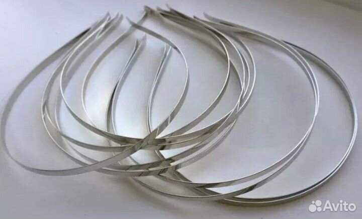 Ободок атласный