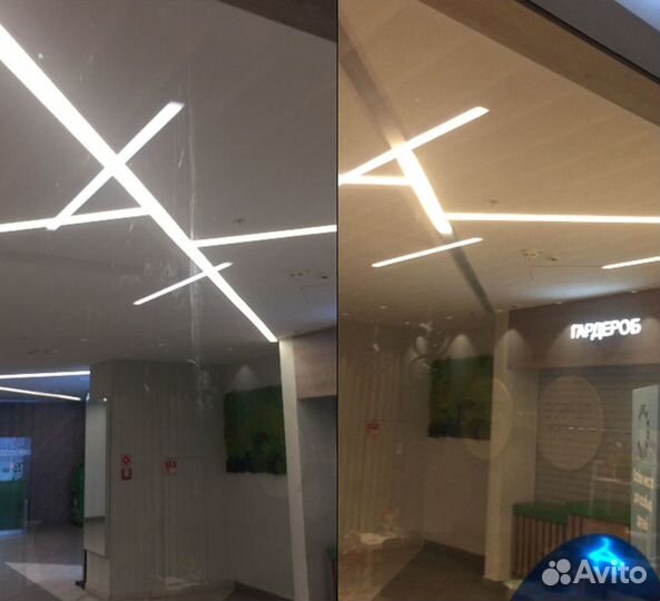 Полировка стекла, удаление водного камня и надписе